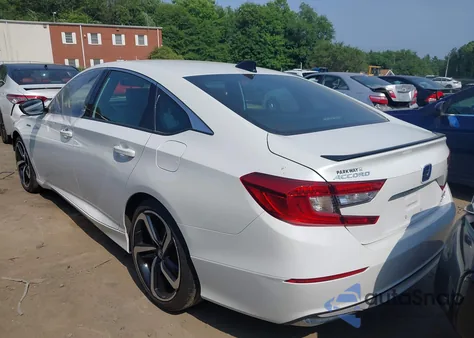 2022 Honda Accord Hybrid Sport from USA, damaged, VIN 1HGCV3F24NA037001